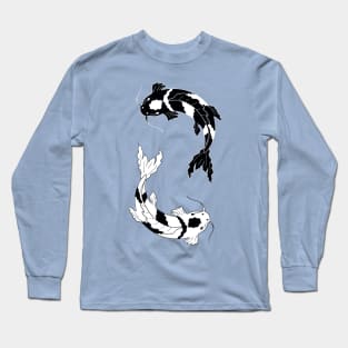 Koi fishes Yin-Yang Long Sleeve T-Shirt